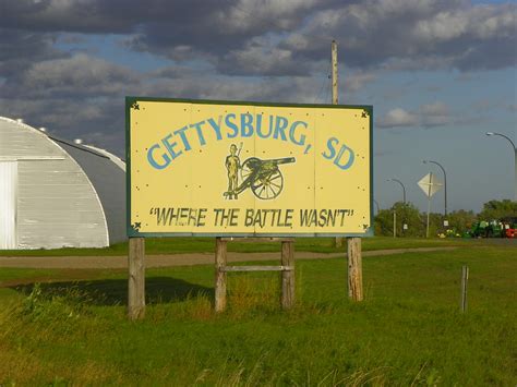 Gettysburg, South Dakota….Where the Battle Wasn’t!