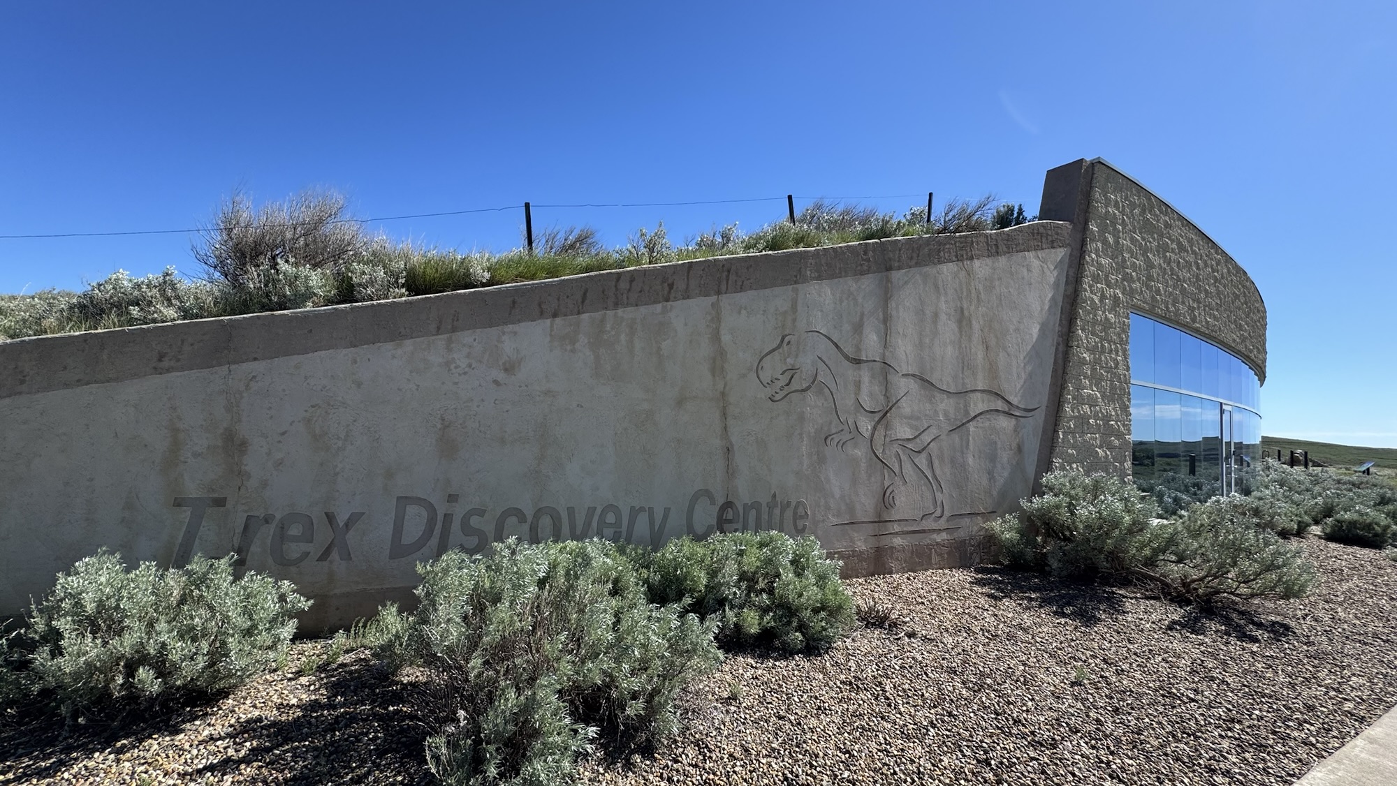 T-Rex Discovery Centre in Eastend, SK